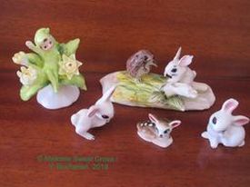 Picture china rabbits, elves,deer